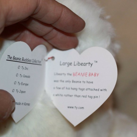 TY Beanie Buddy LIBEARTY LARGE TY BUDDY BUDDIES MINT TAGS 21" RARE - Picture 3 of 4